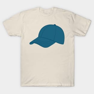 Blue Baseball Cap T-Shirt